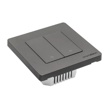 FLOW kapcsoló, szürke, kétkörös