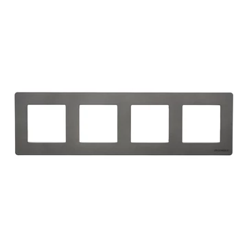 Sorolókeret Flow kapcsolóhoz, szürke, négykörös