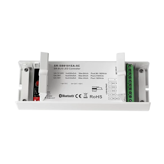 Sunricher RGBW/White ledvezérlő (8A/csatorna)